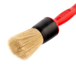 Matrix Кисть круглая №25, натуральная щетина, пластиковая ручка, Color line 83407