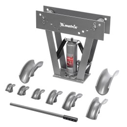 Matrix Трубогиб гидравлический, 1/2-3", 15 т, в комплекте с башмаками 181365