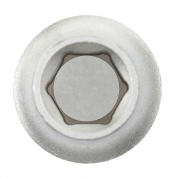 Matrix Головка торцевая, 10 мм, шестигранная, CrV, под квадрат 1/2, хромированная 13110