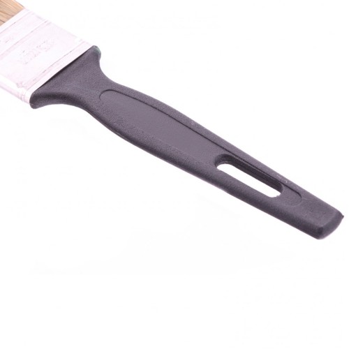 Кисть флейцевая  Стандарт , 35 х 6 мм, натуральная щетина, пластиковая ручка Сибртех 82503