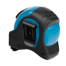 Gross Рулетка "Schlagfest",5 м x 19 мм,магнитный обрезиненный зацеп,двусторонняя шкала,Нейлоновое покрытие,автоматическая фиксация 31112