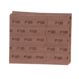 Сибртех Шлифлист на тканевой основе, P 120, 230 х 280 мм, 10 шт, влагостойкий 756457