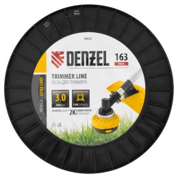 Denzel Леска для триммера двухкомпонентная витой квадрат, 3,0мм х 163м, на DIN катушке EXTRA CORD 96825