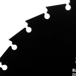 Denzel Диск для триммера c долотообразной формой зуба, 230 х 25,4 26 зубов 96380