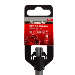 Matrix Бур по бетону, 5.5 x 110 мм, SDS Plus 71004