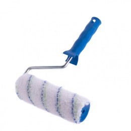 Сибртех Валик Водные краски , 180 мм, ворс 12 мм, D 48 мм, D ручки 8 мм, полиэстер 80136