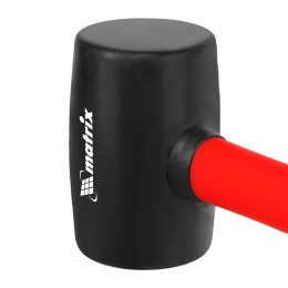 Matrix Киянка резиновая, 225 г, черная резина, фибергласовая рукоятка 11175