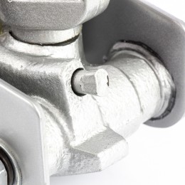 Matrix Домкрат гидравлический подкатной, 3 т, высота подъема 130-410 мм, поворотная ручка 510345