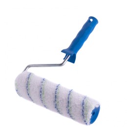 Сибртех Валик Водные краски , 250 мм, ворс 12 мм, D 48 мм, D ручки 8 мм, полиэстер 80137