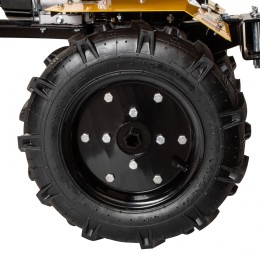 Denzel Мотоблок DPT-270X, 7 л.с, дисковое сцепление, ширина 90 см, глубина 35 см, фрез 3 х 4, ВОМ, передачи 2В/1Н 56403