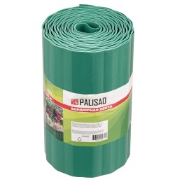 Palisad Бордюрная лента, 20 х 900 см, полипропиленовая, зеленая, Россия, 64482