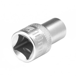 Stels Головка торцевая, 10 мм, двенадцатигранная, CrV, под квадрат 1/2, хромированная 13651