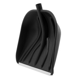 Сибртех Лопата для уборки снега пластиковая PROFI, 410 х 405 мм, без черенка, Россия, 614875