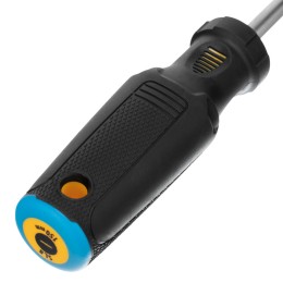 Denzel Отвертка SL8x150 мм, CrV, трехкомпонентная рукоятка 12200