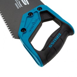 Gross Ножовка по дереву PIRANHA , 500 мм, 7 TPI, 3D-зуб, тефлоновое покрытие полотна, двухкомпонентная рукоятка 24115