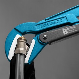 Gross Ключ трубчатый рычажный 3, №4, цельнокованый, CrV, тип "B" 15624