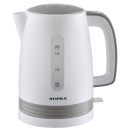 SUPRA Электрический чайник KES 1723 white/grey