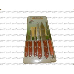 KINGHOFF Набор ножей + доска (6пр.) KH 3449