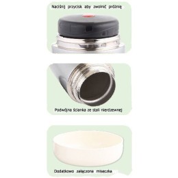 KINGHOFF Термос 0,8 л. KH 4375