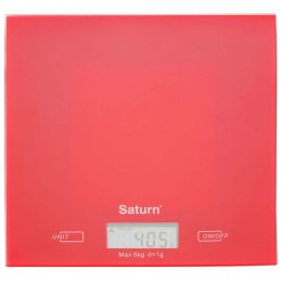 SATURN Весы кухонные ST KS 7810 red