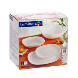 LUMINARC Набор столовый 19 пр. Lotusia  H 1792