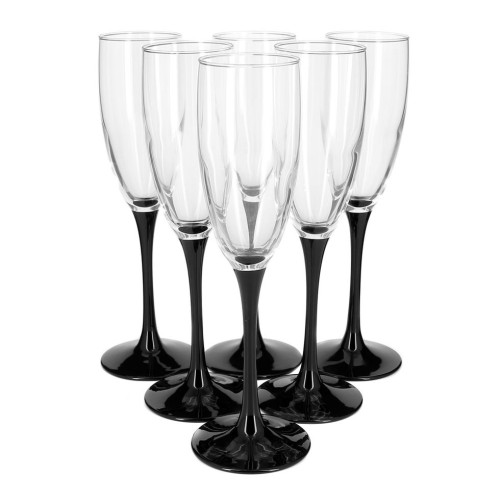 Набор бокалов для шампанского LUMINARC Domino 170 мл (6шт) 62444 /H 8167