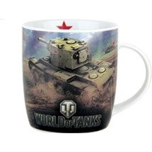 Кружка 350мл. КОРАЛЛ WORLDofTANKS VWOT2-CB4