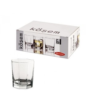 PASABAHCE Набор стаканов для виски KOSEM 300 мл. (6 шт.) 42083