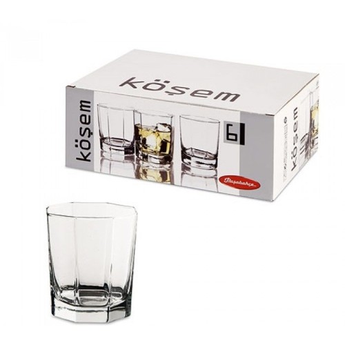 Набор стаканов для виски PASABAHCE KOSEM 300 мл. (6 шт.) 42083