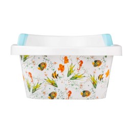 АЛЬТЕРНАТИВА Ванночка детская Рыбки белый М 6509