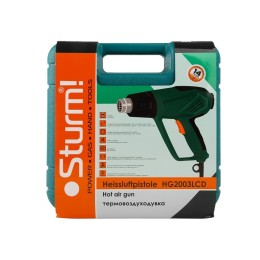 Sturm Фен технический 2000 Вт, ЖК-дисплей HG2003LCD