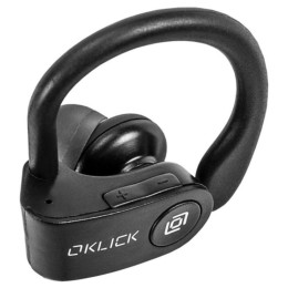 OKLICK Гарнитура вкладыши BT S 120 черный беспроводные bluetooth 483870