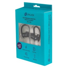 OKLICK Гарнитура вкладыши BT S 120 черный беспроводные bluetooth 483870