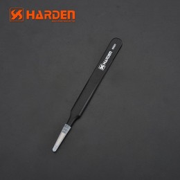 HARDEN Пинцет профессиональный скругленный 120мм 660211