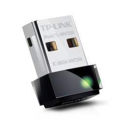 TP-Link Сетевой адаптер беспроводной 150 Мбит/с USB WiFi TL-WN725N 729597