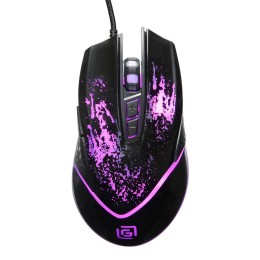 OKLICK Мышь 888G, игровая, оптическая, проводная, USB, черный 1103513