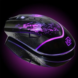 OKLICK Мышь 888G, игровая, оптическая, проводная, USB, черный 1103513