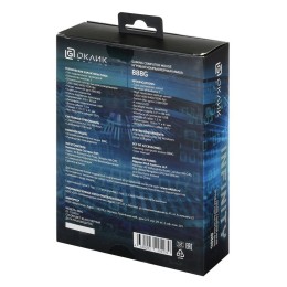 OKLICK Мышь 888G, игровая, оптическая, проводная, USB, черный 1103513