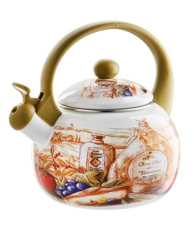 METALLONI Эмалированный чайник Сицилия ЕМ 25101/41