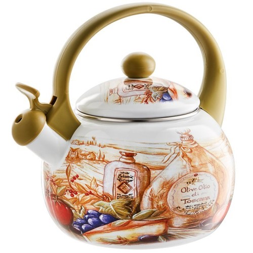 Эмалированный чайник METALLONI Сицилия ЕМ 25101/41