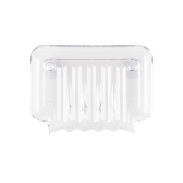 АЛЬТЕРНАТИВА Мыльница со сливом М 6675 прозрачный