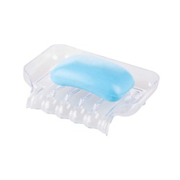 АЛЬТЕРНАТИВА Мыльница со сливом М 6675 прозрачный