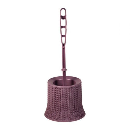 Комплект для туалета Вязание М-ПЛАСТИКА М 5019 пурпурный