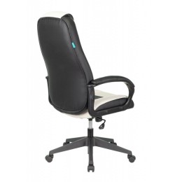 Бюрократ Кресло игровое VIKING-8N/WH-BLACK белый/черный искусственная кожа 1358296