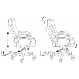 Бюрократ Кресло руководителя CH-868AXSN/Black черный искусственная кожа (пластик темно-серый) 664053