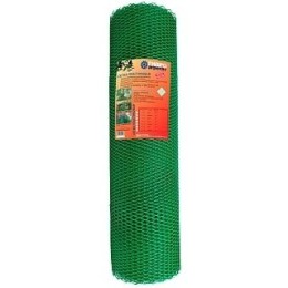 ГИДРОАГРЕГАТ Сетка садовая пластиковая ромбическая 55x55мм, 1.5x20м, зеленая
