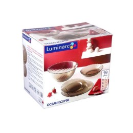 LUMINARC Набор столовый 19 пр. Ocean Eclipse H 0329 /L 5108