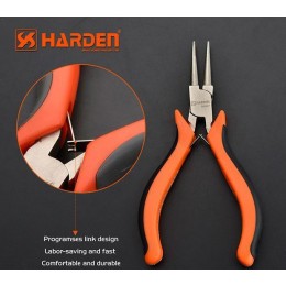 HARDEN Плоскогубцы круглоносые МИНИ 4,5 560307