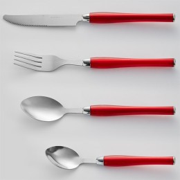 WEBBER Столовый набор 24пр. Амалия BE 016 P25/1 красный