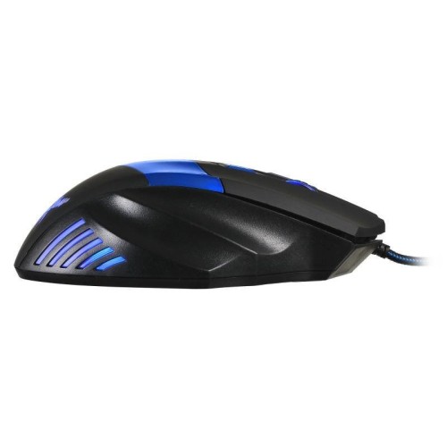 Мышь OKLICK 775G Ice Claw черный/синий оптическая USB игровая 945847